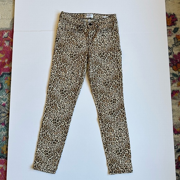 🌟3/$20🌟 William Rast Perfect Skinny Leopard Jeans Sz 26 - Picture 1 of 7